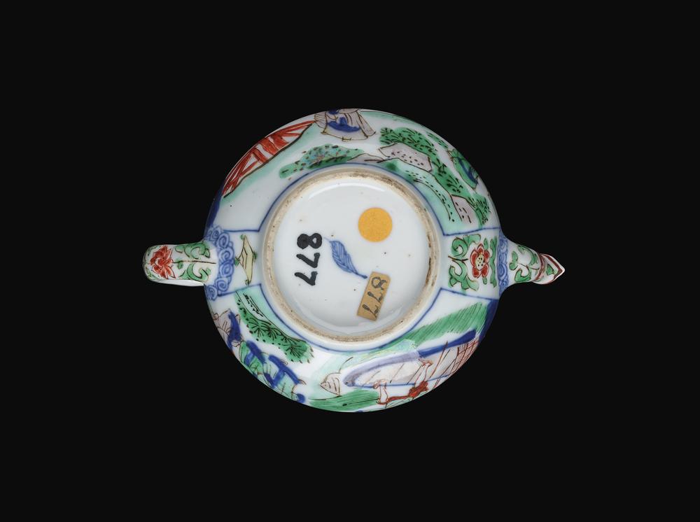 图片[3]-teapot; lid BM-Franks.877-China Archive